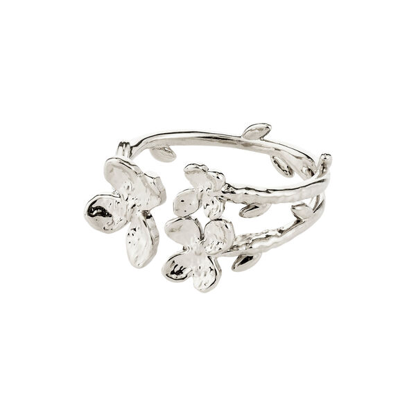 AJANI ring, silver plated, Pilgrim