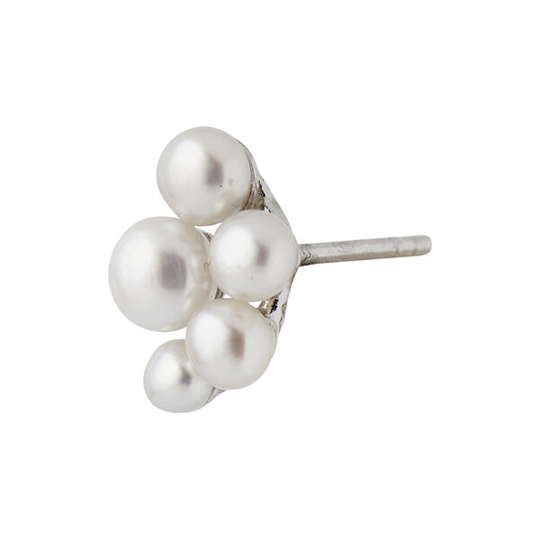 Bloom Pearl Berries Earring Single, silver, Stine A Jewelry