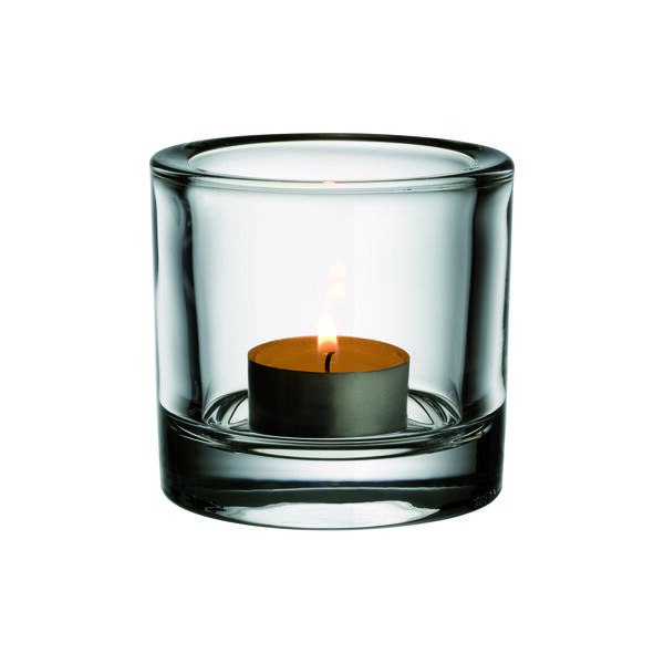 Kivi tealight holder, clear, Iittala
