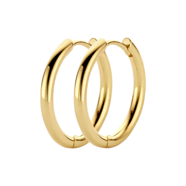 BALANCE HOOP 12 mm, gold plated, Spirit Icons