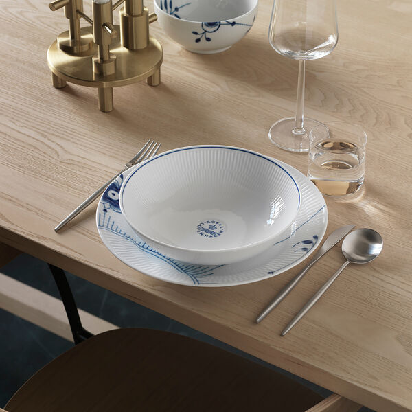 Blueline Shallow Bowl, Royal Copenhagen