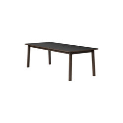 6490 Ana Extension&nbsp;Dining Table 220 cm, black/smoked oak, FredericiaFurniture