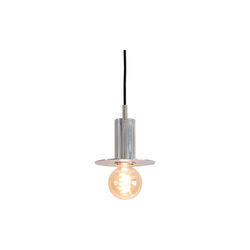 Luminar Pendant Disc Lamp, steel, Rama Lights