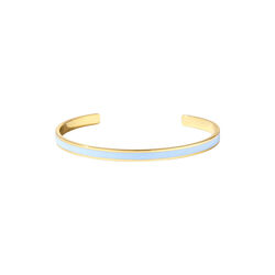 BANGLE Bracelet, sky blue, bangle up