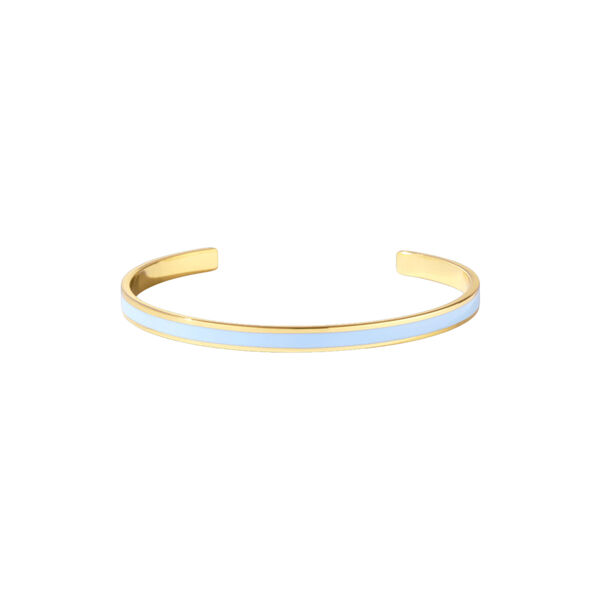 BANGLE Bracelet, sky blue, bangle up