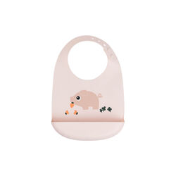 Pigee Silicone Bib, powder, Done by Deer