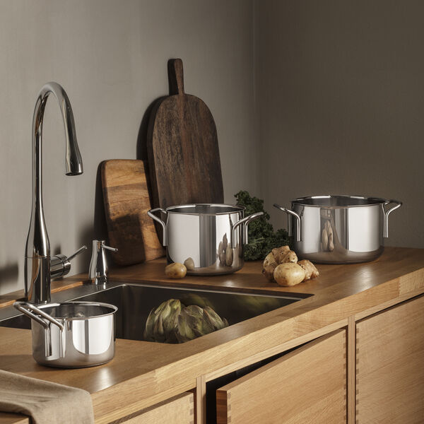 Stainless Steel Saucepan 1.1 L, Eva Trio