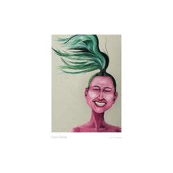 Just Smile Poster, All by Voss