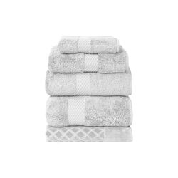 Etoile Towel, silver, Yves Delorme