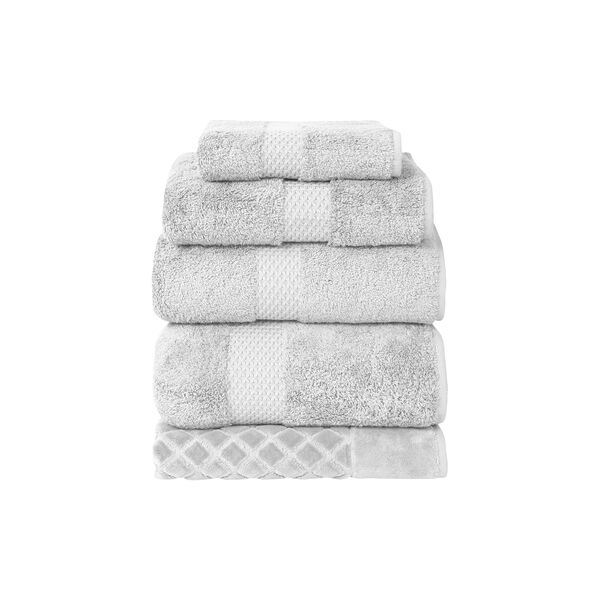 Etoile Towel, silver Etoile Towel, silver, Yves Delorme