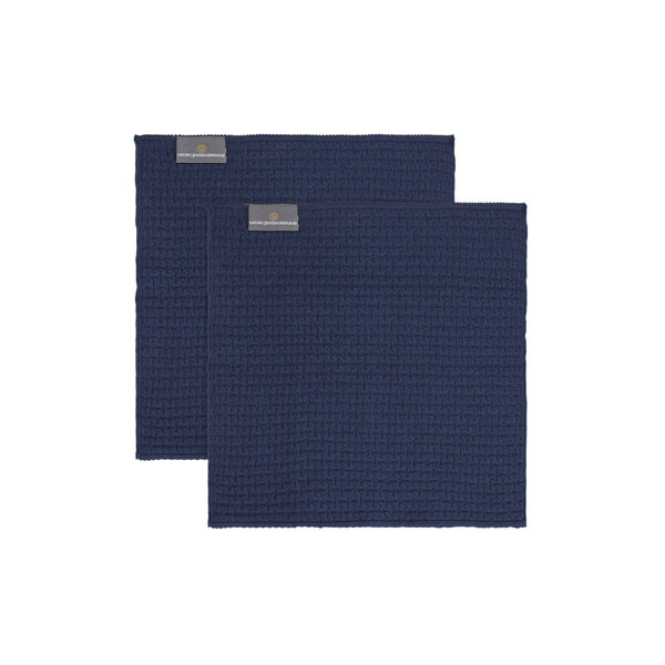 NORS Dishcloth, dark blue, Georg Jensen Damask