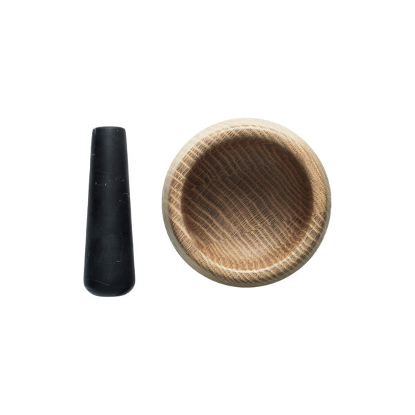 Craft Mortar & Pestle, black, Normann Copenhagen