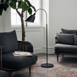 Fly SC10 Lounge Chair, Hot Madison 093/smoked oiled oak, &Tradition