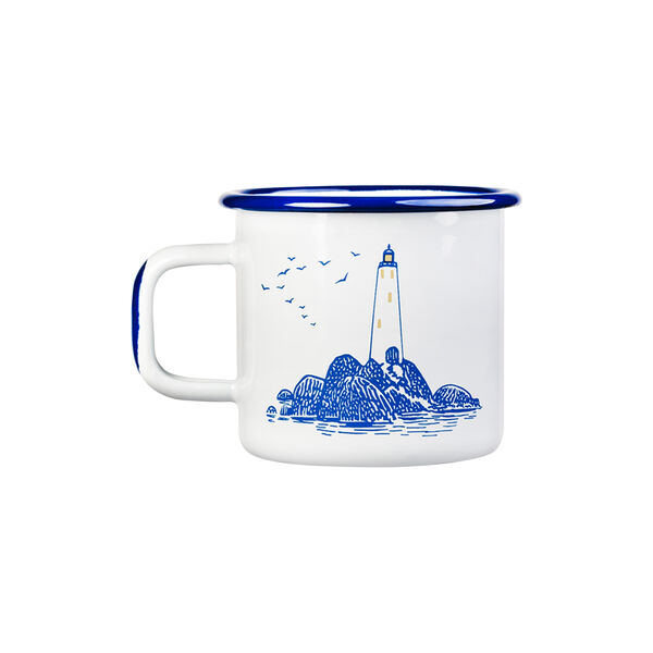 Moomin Sailors enamel mug, Muurla