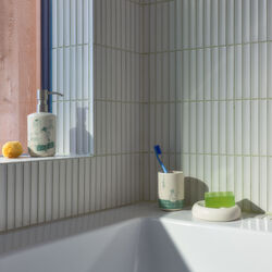 Moomin soap dispenser & toothbrush holder Bathtime, Moomin Arabia