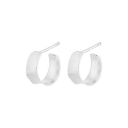 Mini Saga Earrings, silver, Pernille Corydon Jewellery