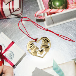 Nuts about you ornament, gold plated, Rosendahl