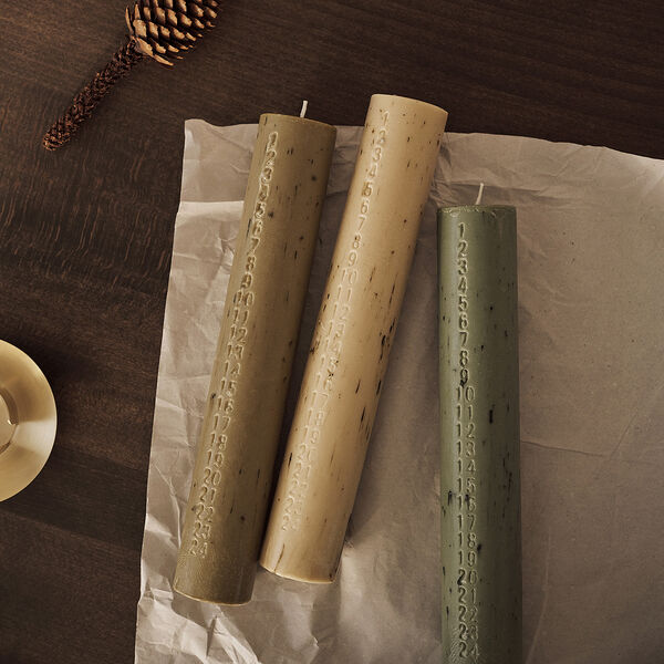 Mura Advent Candle | Ash brown, Ferm Living