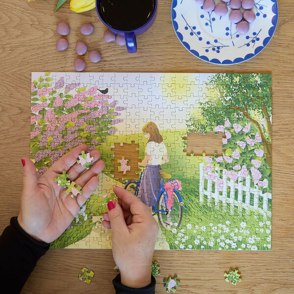 Spring Puzlze 300 pieces, ViSSEVASSE