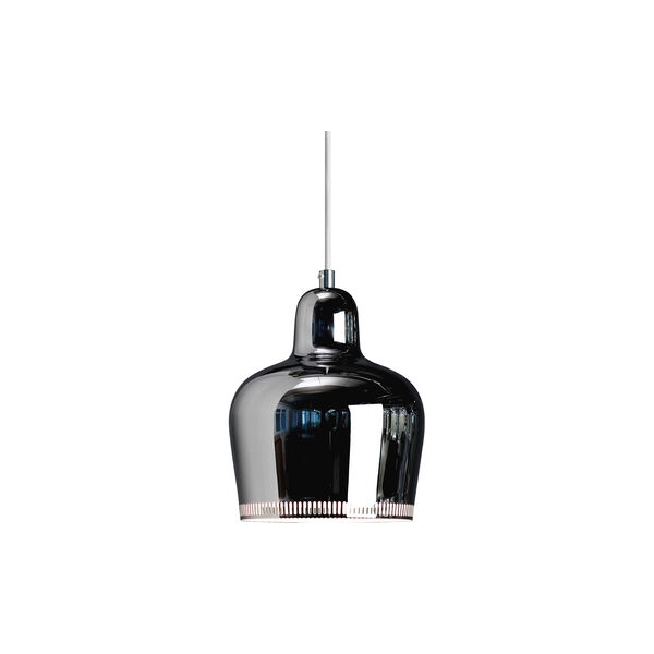 Pendant Light A330S &ldquo;Golden Bell&ldquo;, chrome-plated, Artek