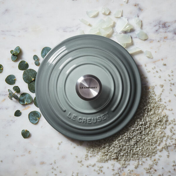 Signature Round Pot &Oslash; 26 cm, sea salt, Le Creuset