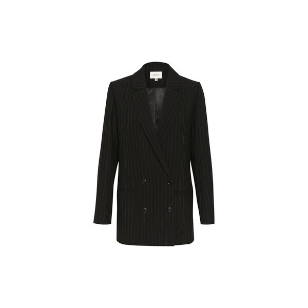 JoelleGZ Pinstripe Blazer | Black Pinstripe JoelleGZ Pinstripe Blazer | Black Pinstripe