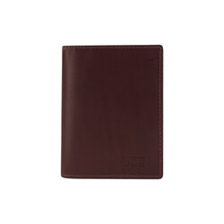SKAGEN Card Holder Fold, brown, JOST