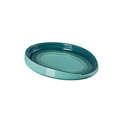 Oval Spoon Rest, bleu riviera, Le Creuset