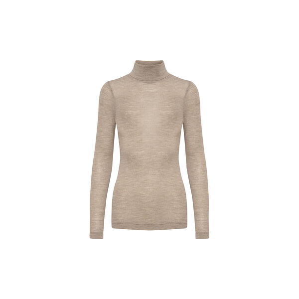 FangIW Rollneck, oatmeal melange FangIW Rollneck, oatmeal melange, InWear