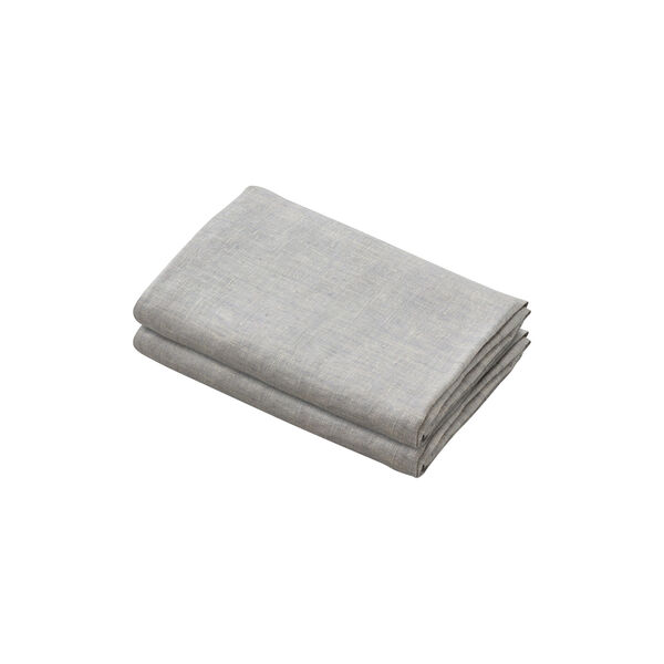 Linen Kitchen Towel, grey Linen Kitchen Towel, grey, Aiayu