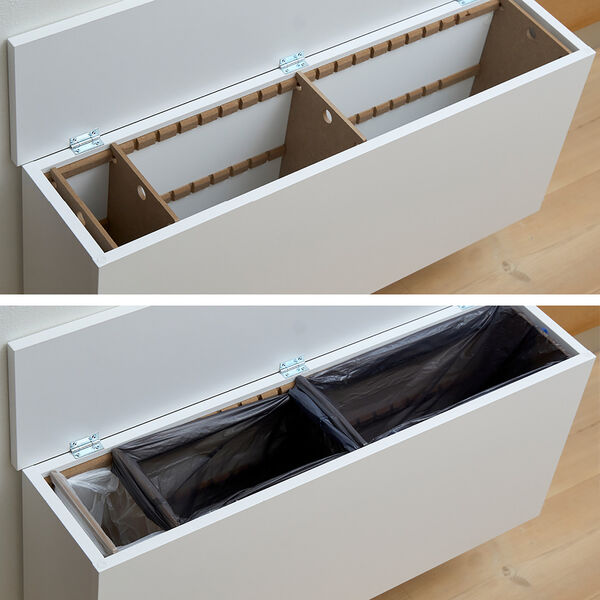 SORTED Standard Wide Waste Sorting, denim blue, DesignLife