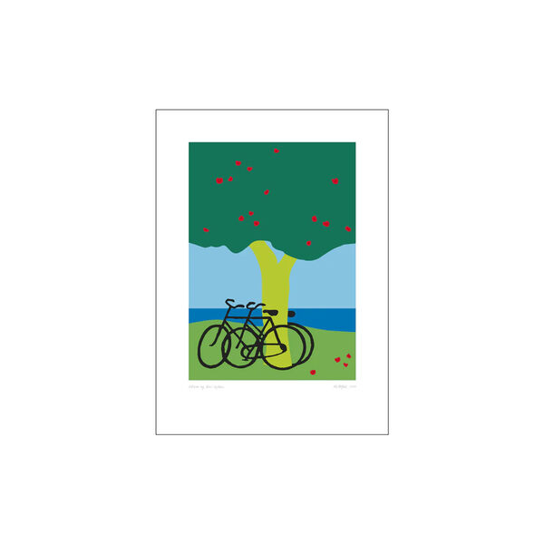 Adam and Eve Bicycles, Poster & Frame