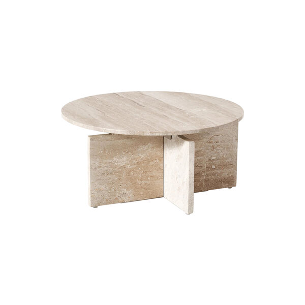 Marisa Coffee Table, travertine beige Marisa Coffee Table, travertine beige, Westwing Collection