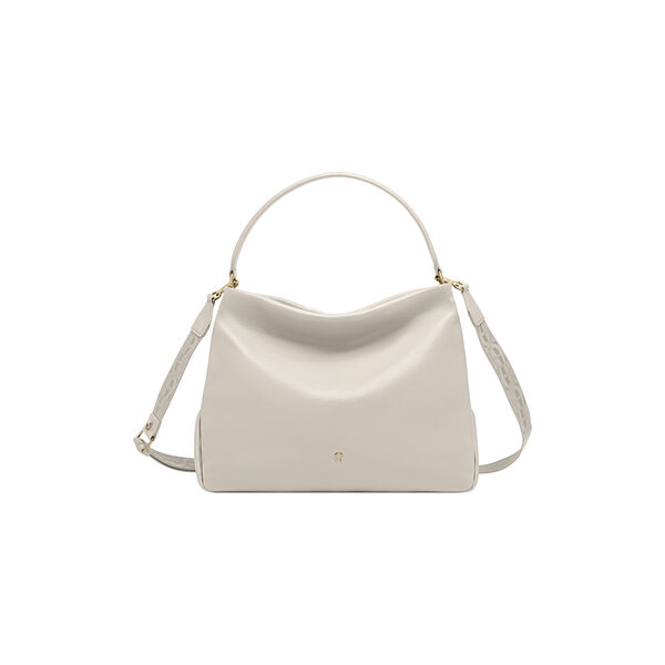 Paola Hobo Bag | Fog Beige, Aigner