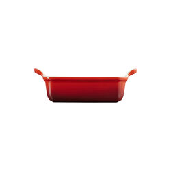 Heritage Rectangular Dish 19 cm, cerise, Le Creuset