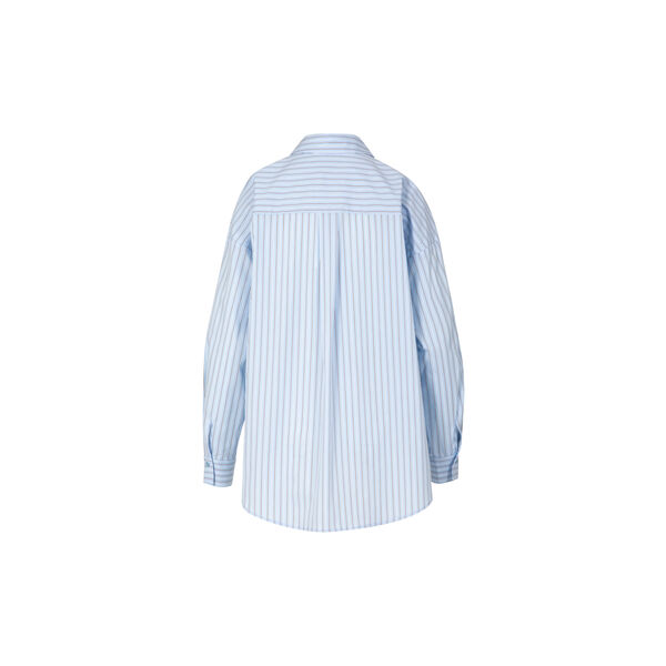 Classic shirt - Boxy fit, blue stripes, Coster Copenhagen