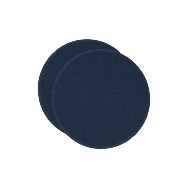 HERRINGBONE Placemat, dark blue, Georg Jensen Damask