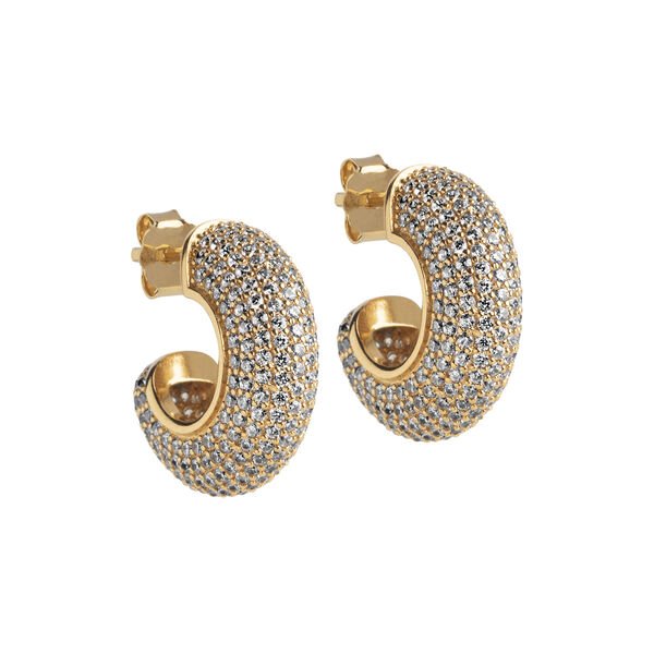 Sparkling Luna Hoops, ENAMEL Copenhagen