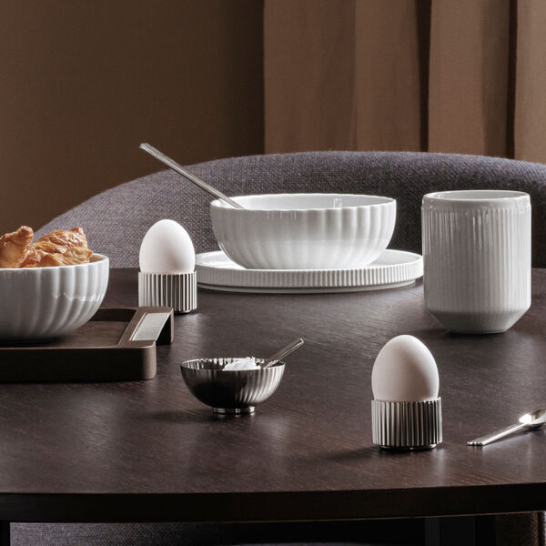 Bernadotte Salt Cellar & Spoon, Georg Jensen