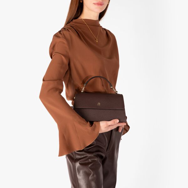 Delia Crossbody Bag | Soil Brown, Aigner