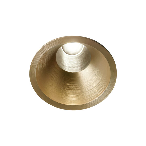 CURVE II Spotlight, brass, LIGHT-POINT