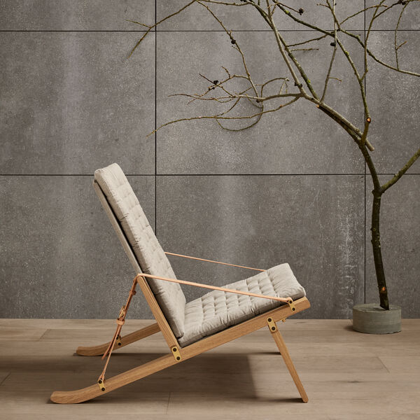 FK11 Plico Chair, white oiled oak/natural, Carl Hansen & S&oslash;n