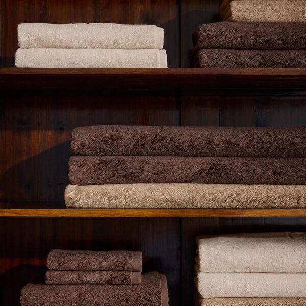Damask Terry Towel | Dark Chocolate, Georg Jensen Damask