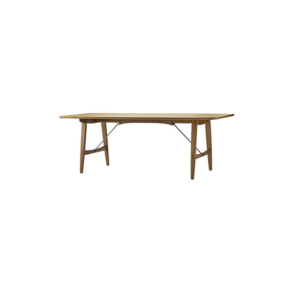 BM1160 Hunting Table, oiled oak/brass, Carl Hansen & Søn
