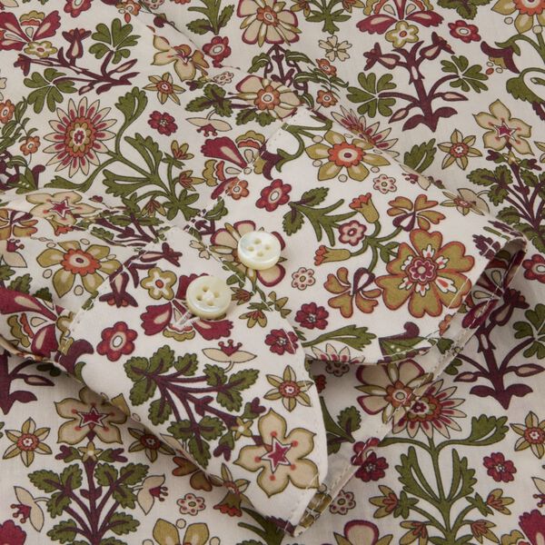 Siri Shirt, green pattern, Stenströms