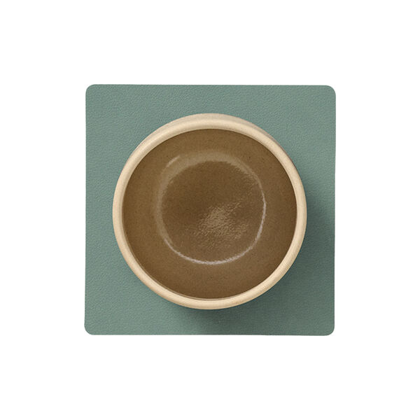 Nupo glass mat Square, pastel green, LIND DNA