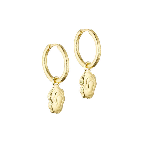 Esther hoops, gold plated, Pure by Nat