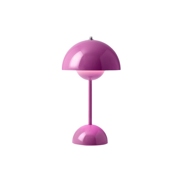 Flowerpot VP9 Portable Table Lamp, tangy pink, &Tradition