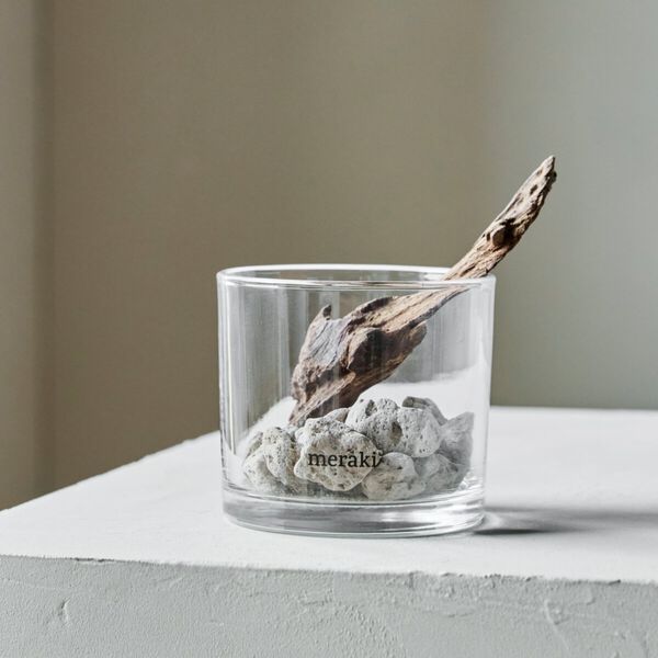 Diffuser MKLavastone & wood, black, Meraki