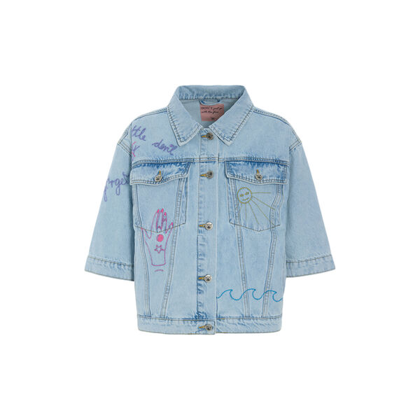 Kenna Denim Jacket, light denim, HUNK&Oslash;N